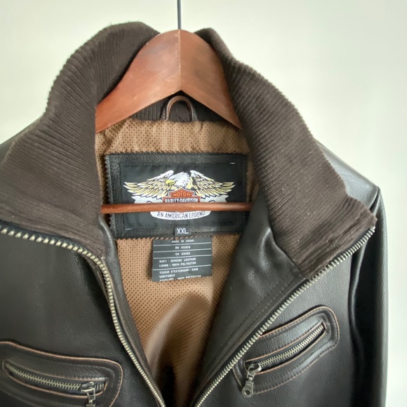 Authentic Harley Davidson Leather Jacket - Picture 4 of 13